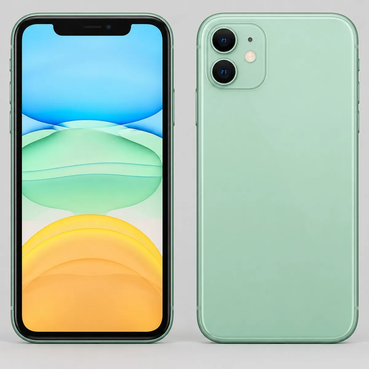 Illustration of iPhone 11 64GB in Green