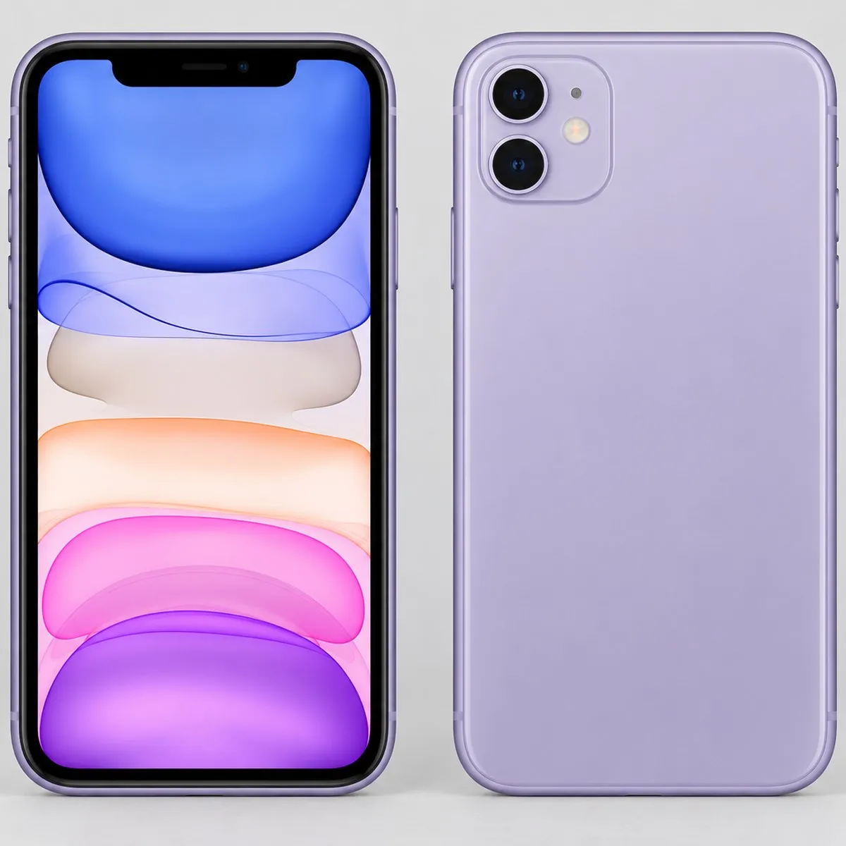 Illustration of iPhone 11 64GB in Purple