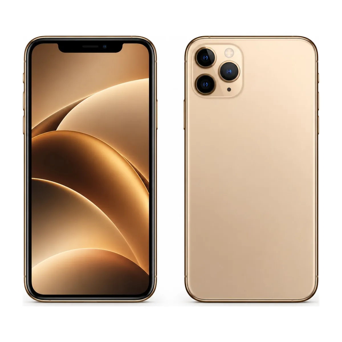 Illustration of iPhone 11 Pro Max 64GB in Gold