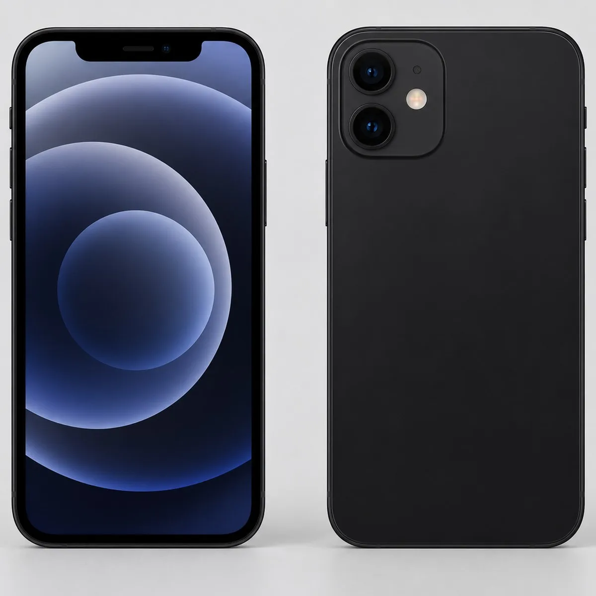 Illustration of iPhone 12 mini 64GB in Black