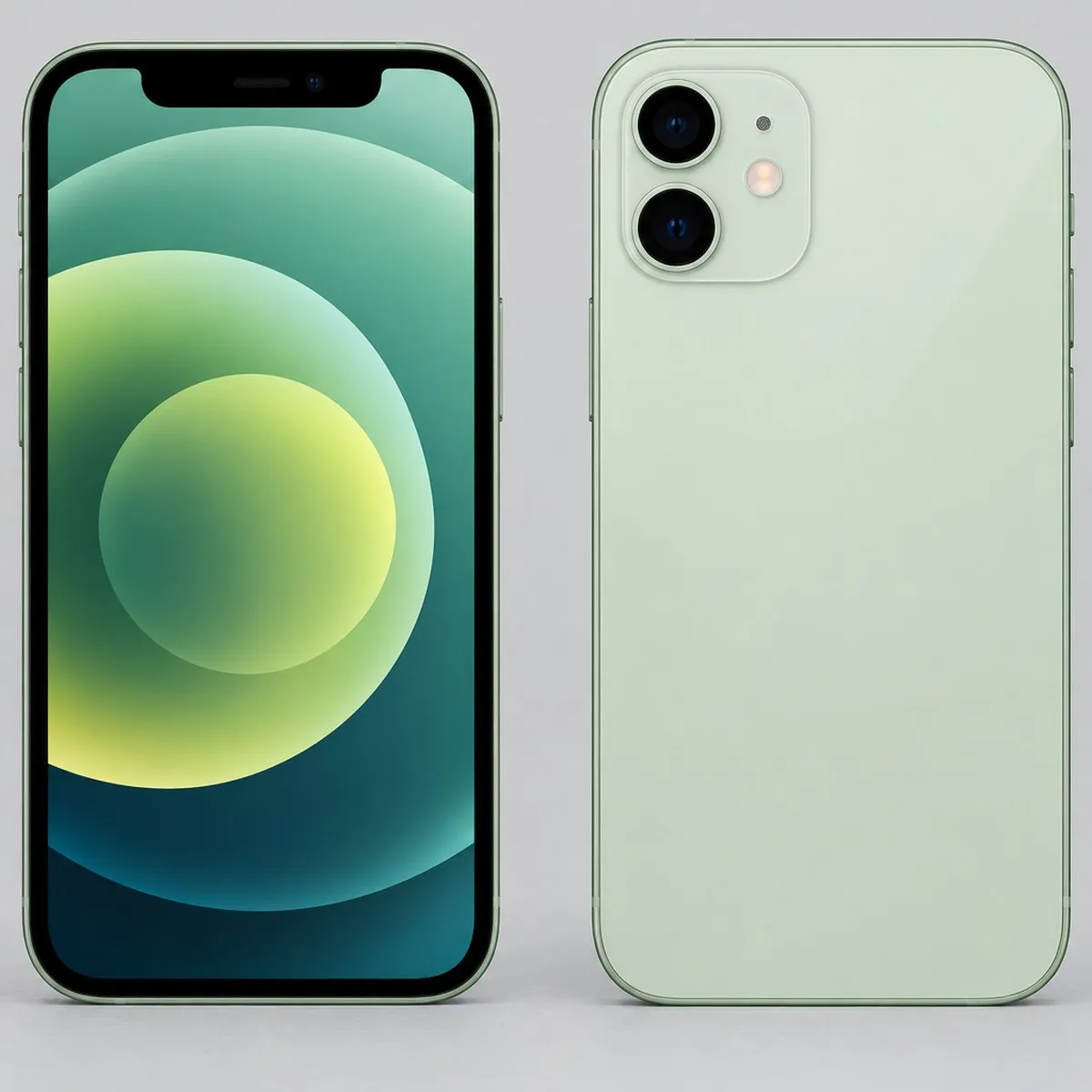 Illustration of iPhone 12 mini 128GB in Green