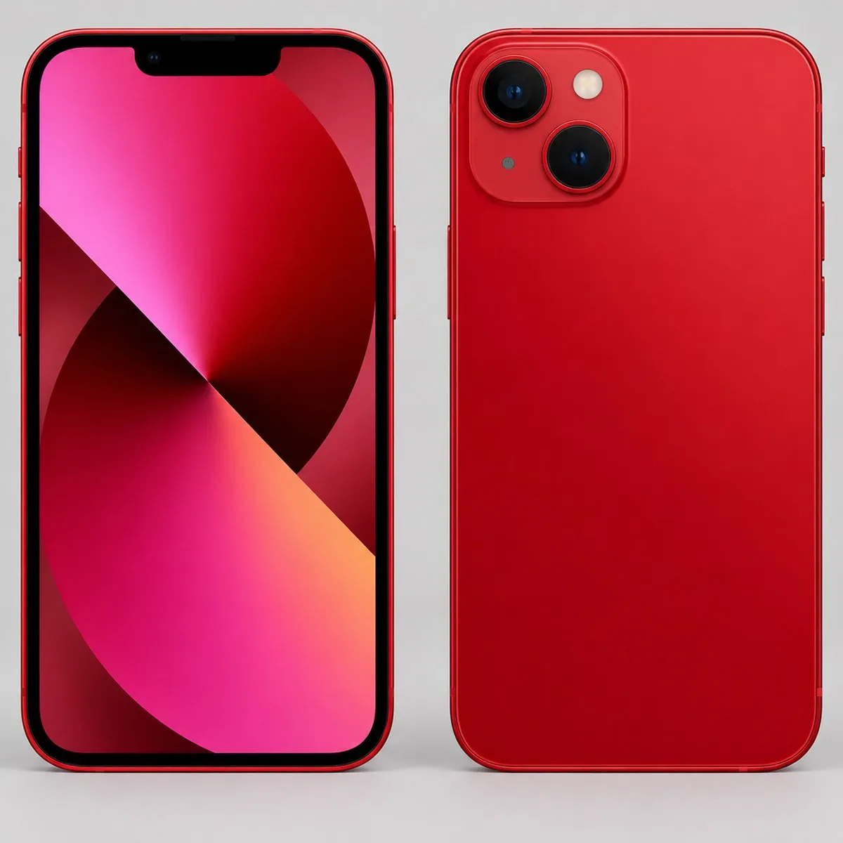 Illustration of iPhone 13 128GB in Red