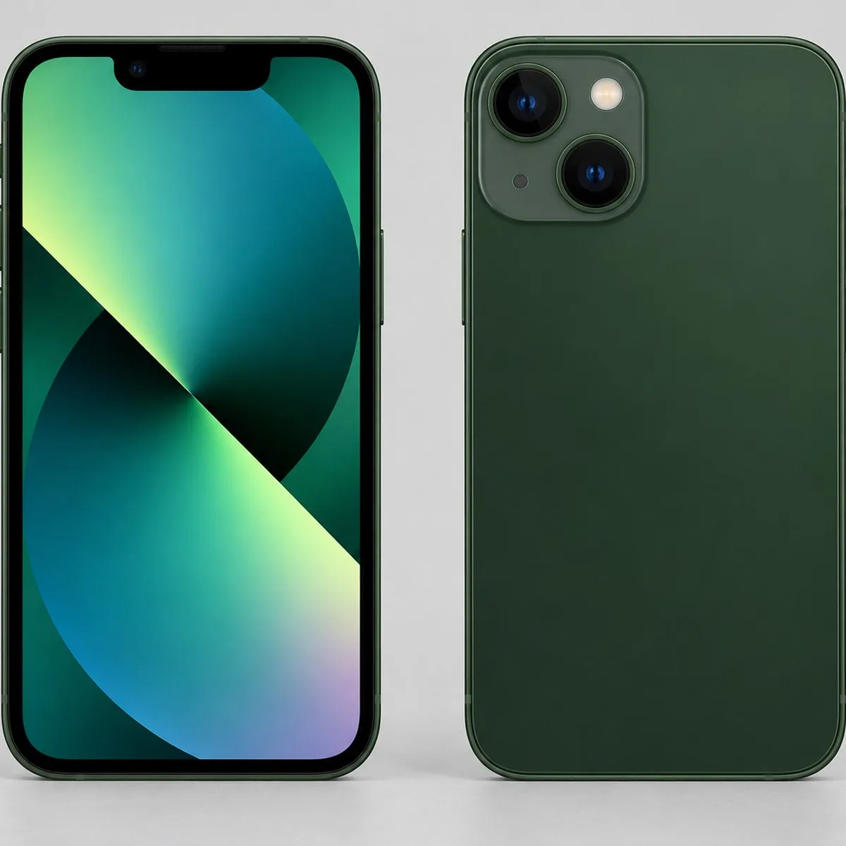 Illustration of iPhone 13 mini 128GB in Green