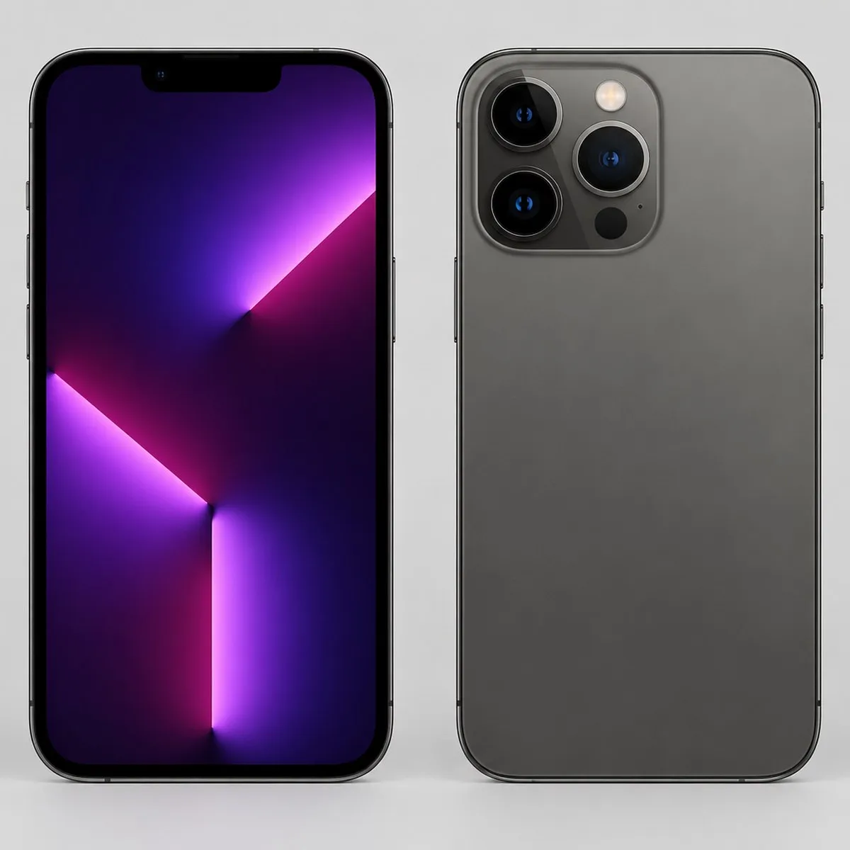 Illustration of iPhone 13 Pro 128GB in Grey