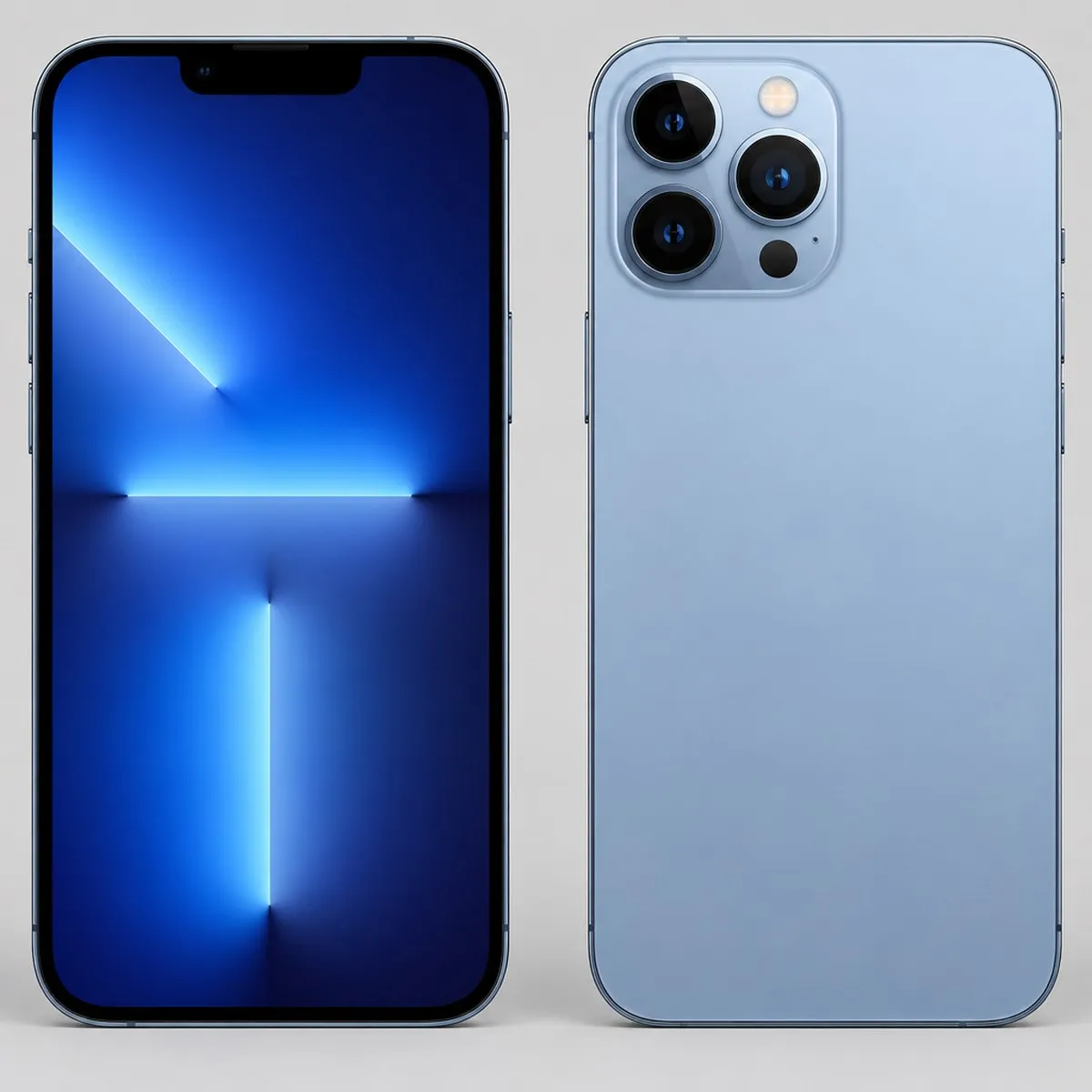 Illustration of iPhone 13 Pro Max 128GB in Blue