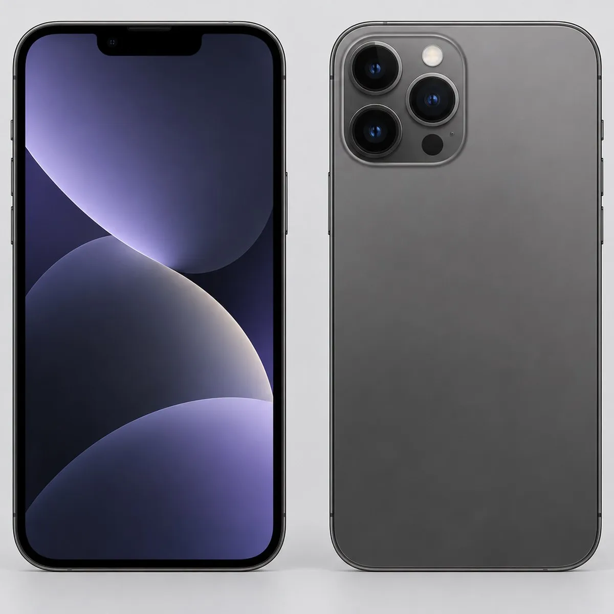 Illustration of iPhone 13 Pro Max 128GB in Grey
