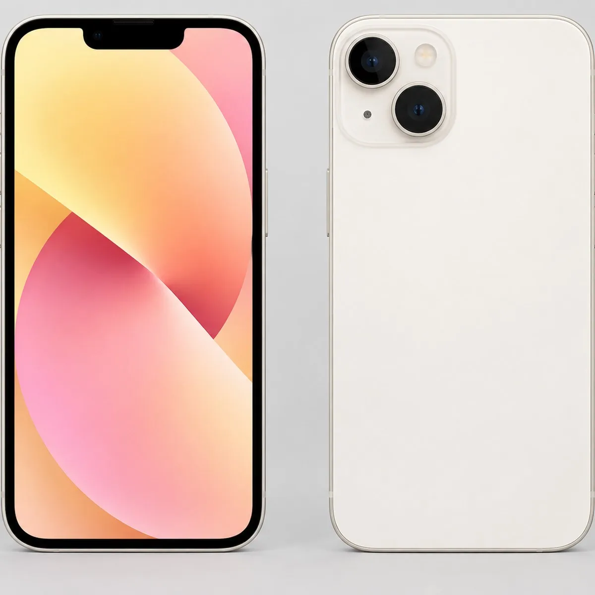 Illustration of iPhone 14 128GB in White