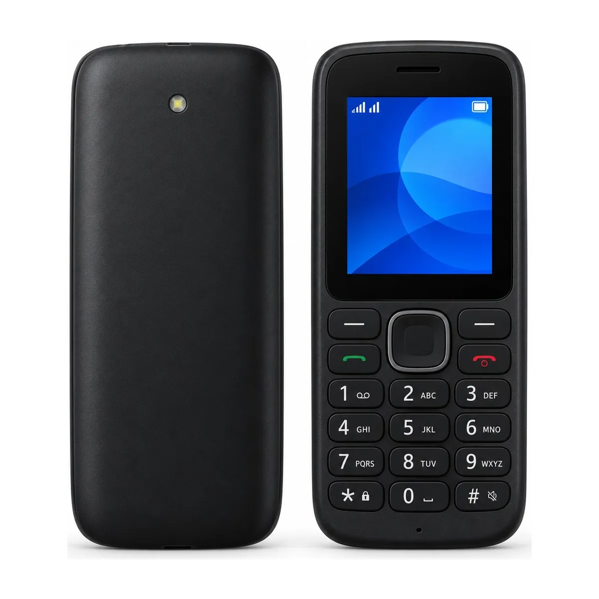 Illustration of Nokia 105 4G in Black