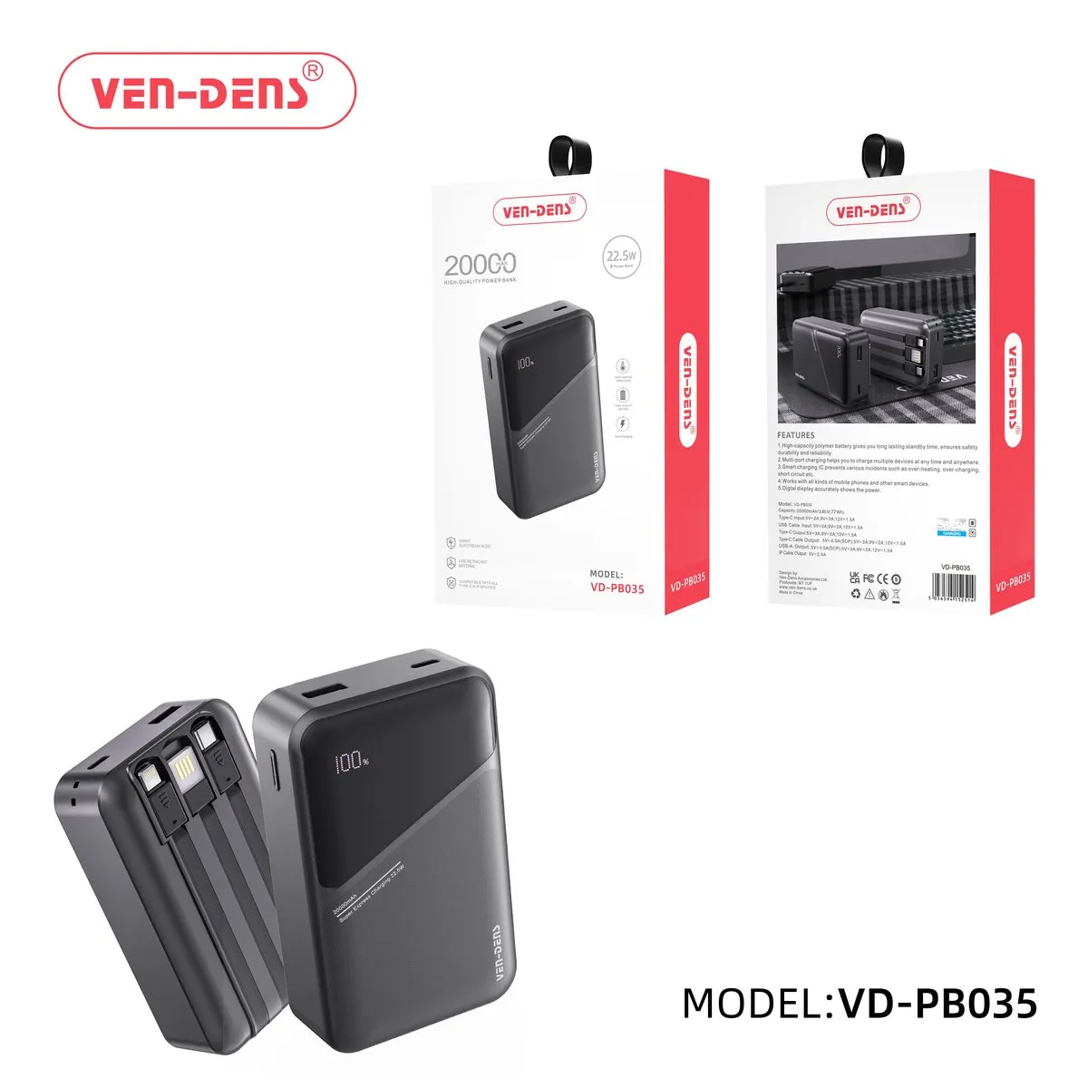 Wireless power bank, 5000 to 20000mAh, photo 3