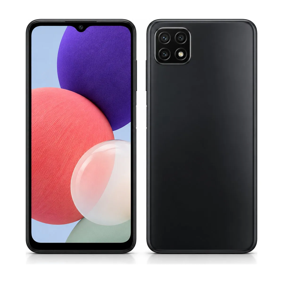 Illustration of Samsung Galaxy A22 5G 64GB in Black