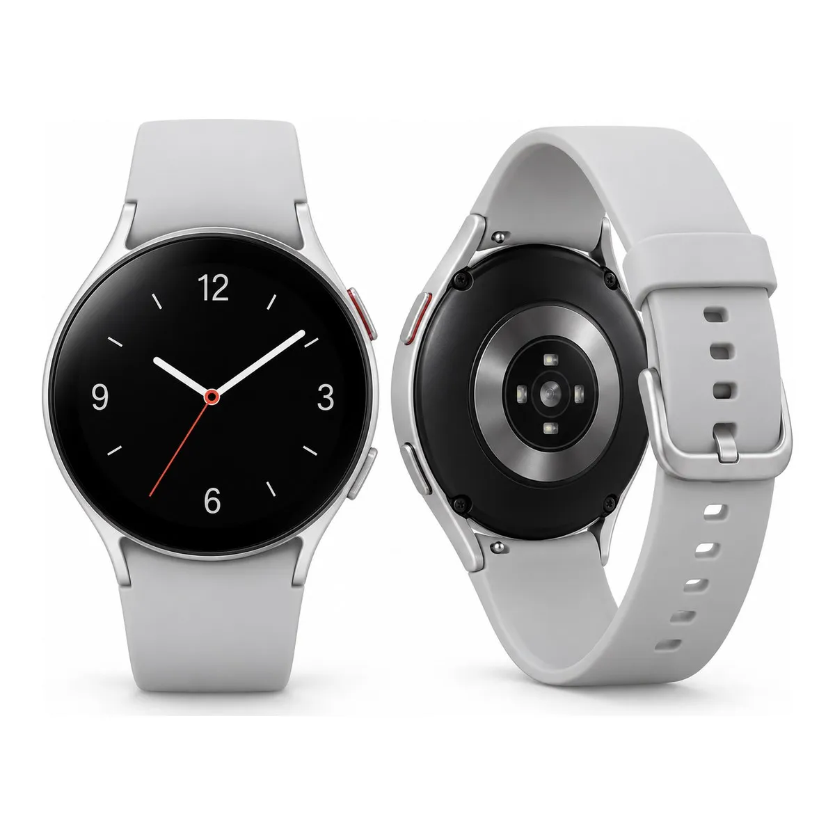 Illustration of Samsung Galaxy Watch4 in Silver